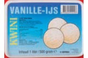 kwini vanille ijs