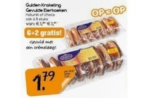 gulden krakeling gevulde eierkoeken