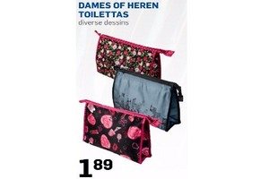 dames of heren toilettas