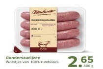 rundersaucijzen