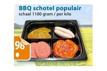 bbq schotel populair