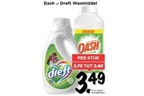 dash of dreft wasmiddel
