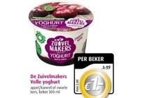de zuivelmakers volle yoghurt