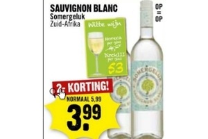 sauvignon blanc somergeluk