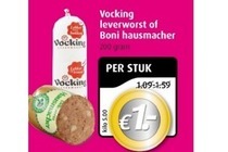 vocking leverworst of boni hausmacher