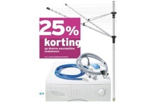diverse wasmachine toebehoren