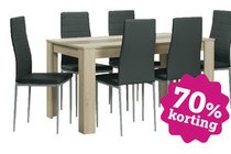 setvoordeel pegasus tafel  stoelen