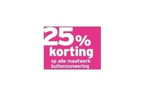 kortingsbon maatwerk buitenzonwering