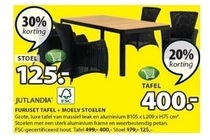 furuset tafel en moelv stoelen 