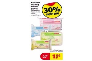 kruidvat vochtig toiletpapier