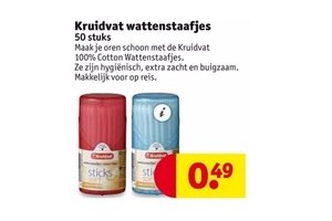 kruidvat wattenstaafjes