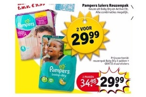 pampers luiers megapak