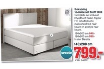 boxspring voordeelset steff 1000