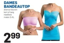 dames bandeautop