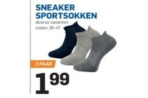 sneaker sportsokken