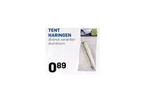 tent haringen