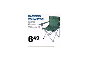 camping vouwstoel