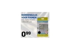 horrengaas voor ramen