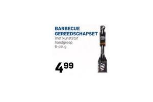 barbecue gereedschapsset