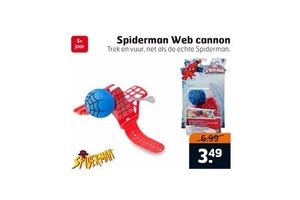 spiderman web cannon