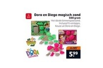 dora en diego magisch zand