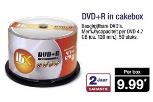 dvdr in cakebox