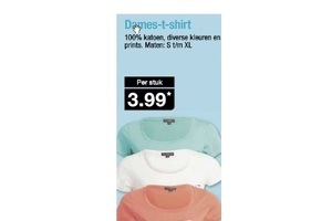 dames t shirt
