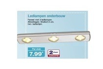 ledlampen onderbouw