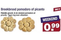 breekbrood pomodoro of picanto