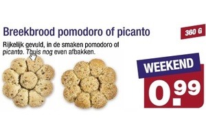 breekbrood pomodoro of picanto