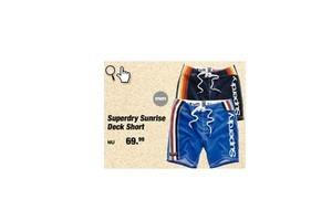 superdry sunrise deck short