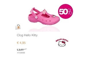 clog hello kitty 