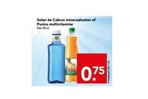 solan de cabras mineraalwater of punica multivitamine
