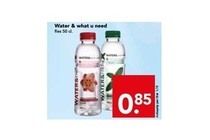 water amp what u need