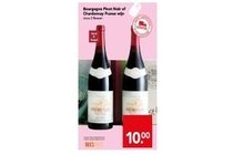 bourgogne pinot noir of chardonnay franse wijn