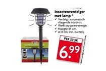 insectenverdelger met lamp