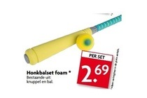 honkbalset foam 