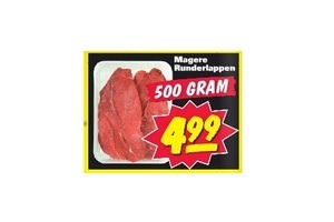 magere runderlappen