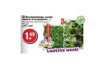 rucolamelange rucola naturel of kropslamix