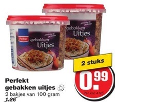 perfekt gebakken uitjes