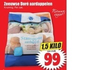 zeeuwse dore aardappelen