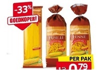 glutenvrije pasta