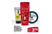 elvive shampoo conditioner studio line hairstyling