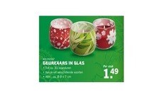 geurkaars in glas