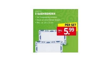 2 sushiborden