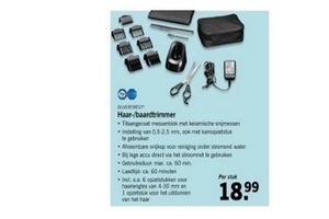 haar baardtrimmer