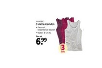 3 dameshemden