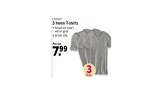 3 heren t shirts 
