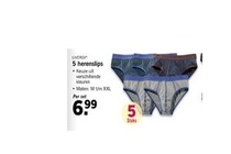 5 herenslips