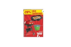 hele assortiment barbecues